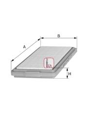 Воздушный фильтр SOFIMA S5830A