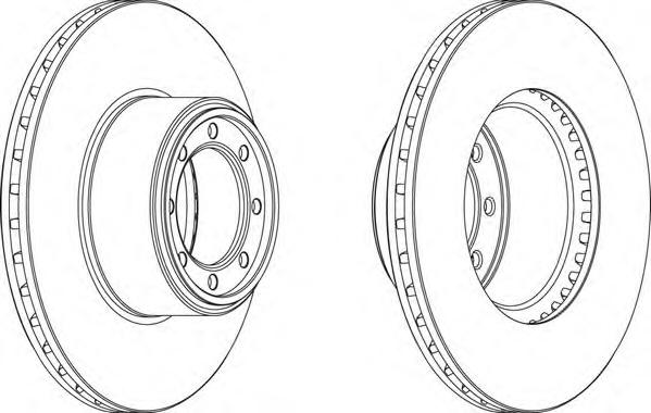 Тормозной диск FERODO