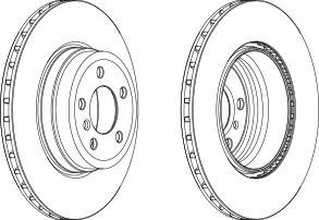 Тормозной диск FERODO