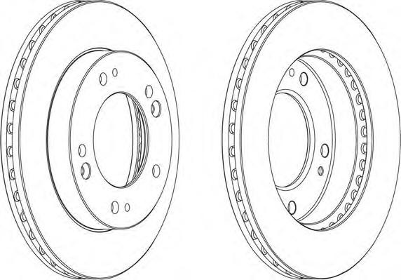 Тормозной диск FERODO