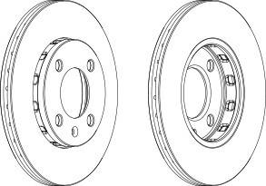 Тормозной диск FERODO