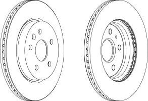 Тормозной диск FERODO