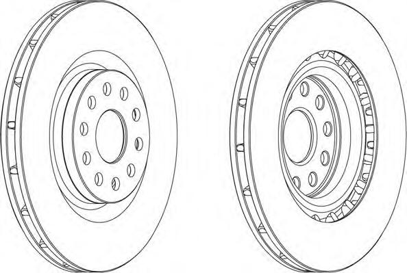 Тормозной диск FERODO