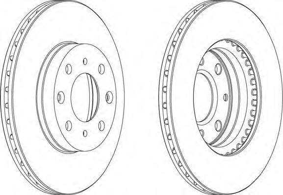 Тормозной диск FERODO