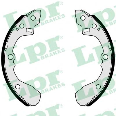 Комплект тормозных колодок LPR