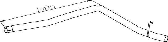 Труба выхлопного газа DINEX