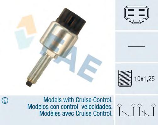 Выключатель фонаря сигнала торможения FAE