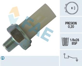 Датчик давления масла FAE