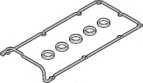 Комплект прокладок, крышка головки цилиндра ELRING