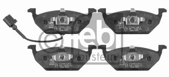 Комплект тормозных колодок, дисковый тормоз FEBI BILSTEIN