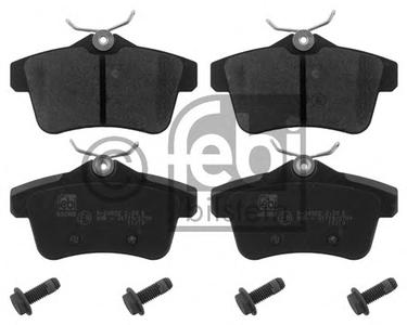 Комплект тормозных колодок, дисковый тормоз FEBI BILSTEIN 16833
