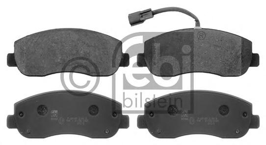 Комплект тормозных колодок, дисковый тормоз FEBI BILSTEIN