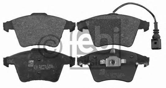 Комплект тормозных колодок, дисковый тормоз FEBI BILSTEIN