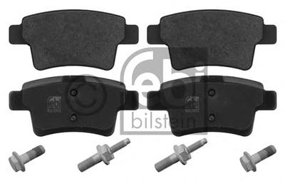 Комплект тормозных колодок, дисковый тормоз FEBI BILSTEIN 16793
