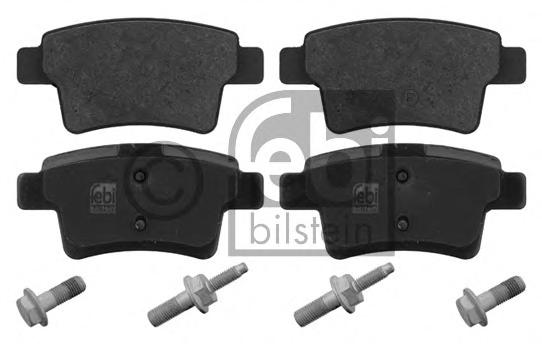 Комплект тормозных колодок, дисковый тормоз FEBI BILSTEIN