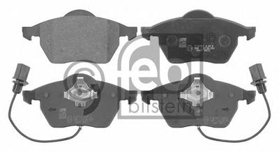 Комплект тормозных колодок, дисковый тормоз FEBI BILSTEIN 16447