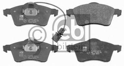 Комплект тормозных колодок, дисковый тормоз FEBI BILSTEIN 16464