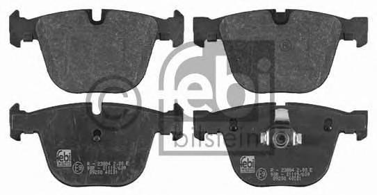Комплект тормозных колодок, дисковый тормоз FEBI BILSTEIN