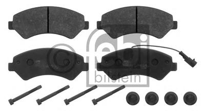 Комплект тормозных колодок, дисковый тормоз FEBI BILSTEIN 16840
