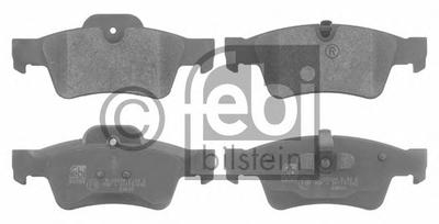Комплект тормозных колодок, дисковый тормоз FEBI BILSTEIN 16615
