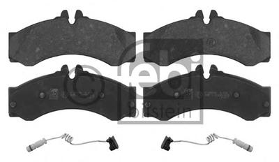 Комплект тормозных колодок, дисковый тормоз FEBI BILSTEIN 16811