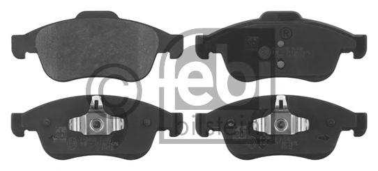 Комплект тормозных колодок, дисковый тормоз FEBI BILSTEIN