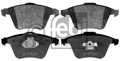 Комплект тормозных колодок, дисковый тормоз FEBI BILSTEIN 116212