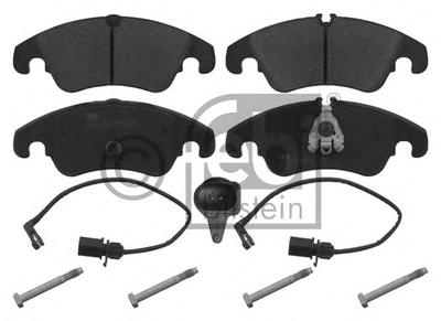 Комплект тормозных колодок, дисковый тормоз FEBI BILSTEIN 16798