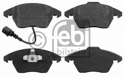 Комплект тормозных колодок, дисковый тормоз FEBI BILSTEIN 16502