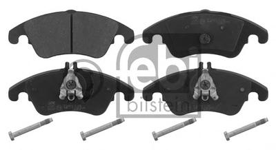 Комплект тормозных колодок, дисковый тормоз FEBI BILSTEIN 16777