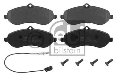 Комплект тормозных колодок, дисковый тормоз FEBI BILSTEIN 16830
