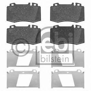 Комплект тормозных колодок, дисковый тормоз FEBI BILSTEIN 16481