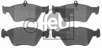 Комплект тормозных колодок, дисковый тормоз FEBI BILSTEIN 16234