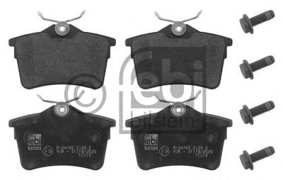 Комплект тормозных колодок, дисковый тормоз FEBI BILSTEIN 16831