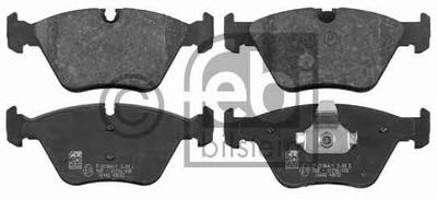 Комплект тормозных колодок, дисковый тормоз FEBI BILSTEIN 16442