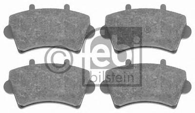 Комплект тормозных колодок, дисковый тормоз FEBI BILSTEIN 16495