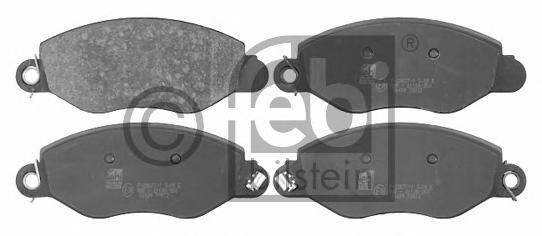 Комплект тормозных колодок, дисковый тормоз FEBI BILSTEIN