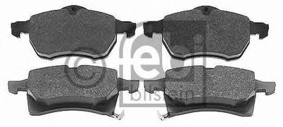 Комплект тормозных колодок, дисковый тормоз FEBI BILSTEIN 16232