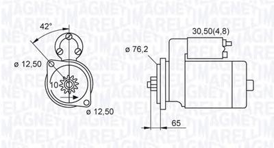 Стартер MAGNETI MARELLI