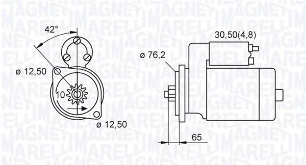 Стартер MAGNETI MARELLI