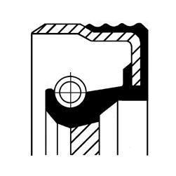 Уплотняющее кольцо, коленчатый вал CORTECO