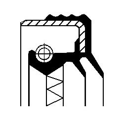 Уплотняющее кольцо, дифференциал CORTECO