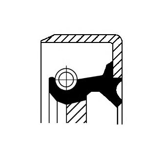 Уплотняющее кольцо, дифференциал CORTECO