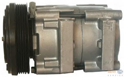 Компрессор, кондиционер HELLA
