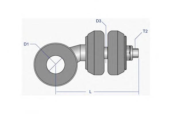 Тяга / стойка, стабилизатор MOOG