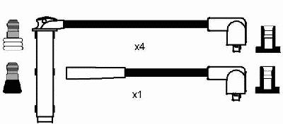 Комплект проводов зажигания NGK