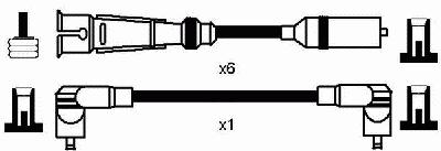 Комплект проводов зажигания NGK