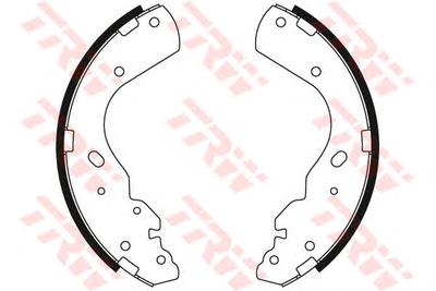 Комплект тормозных колодок TRW