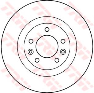 Тормозной диск TRW