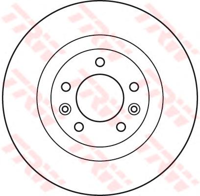 Тормозной диск TRW